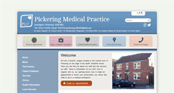 Desktop Screenshot of pickeringmedicalpractice.co.uk
